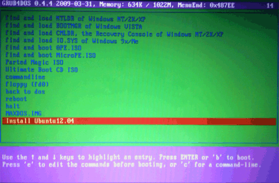 Windows XP硬盘安装Ubuntu 12.04双系统图文详解