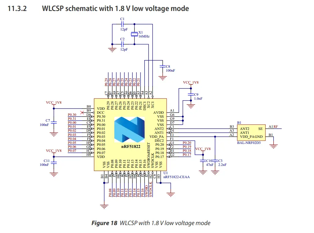 WLCSP 1.8V NRF51822-CEAA.webp